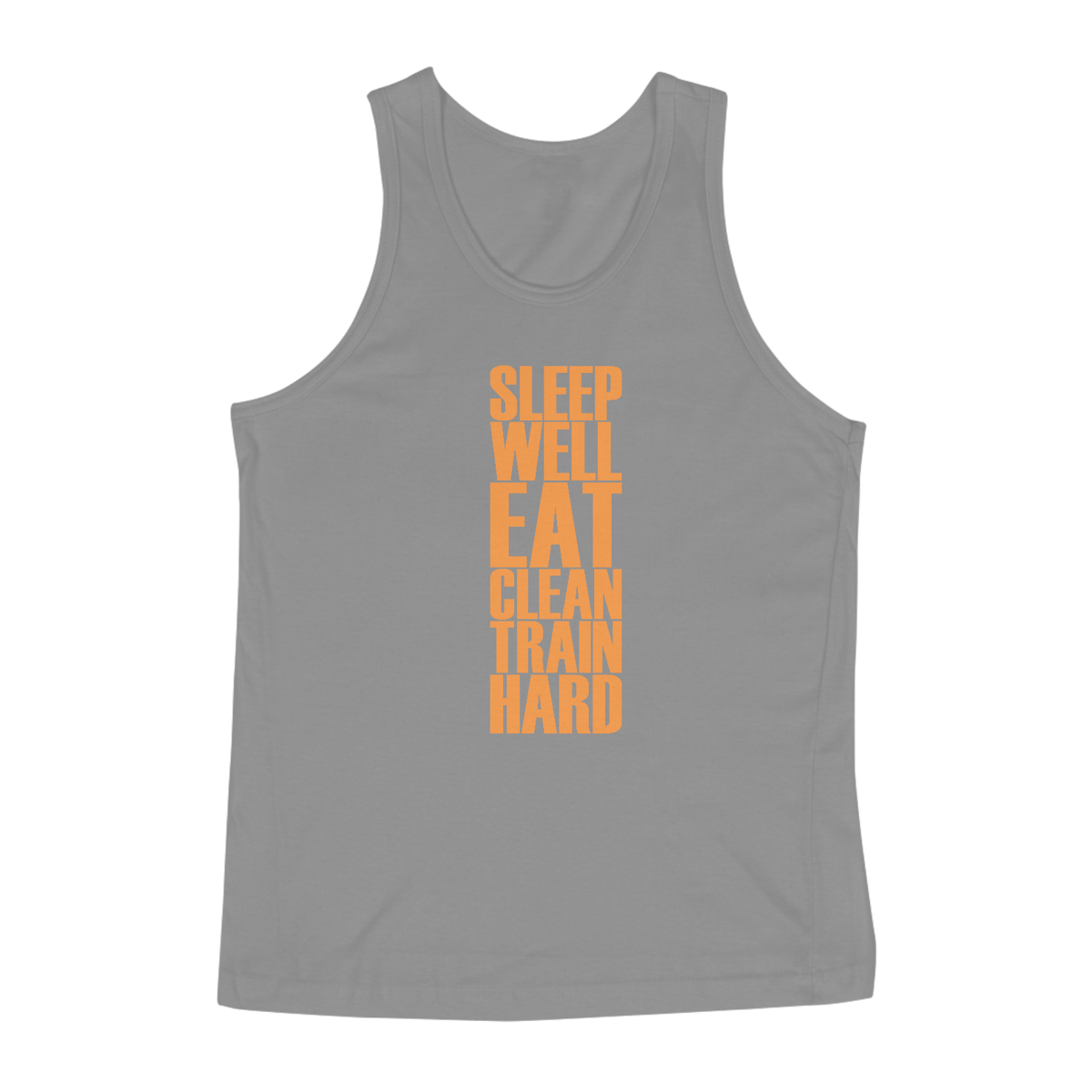 Nome do produto: Mantra do Atleta - letras laranja