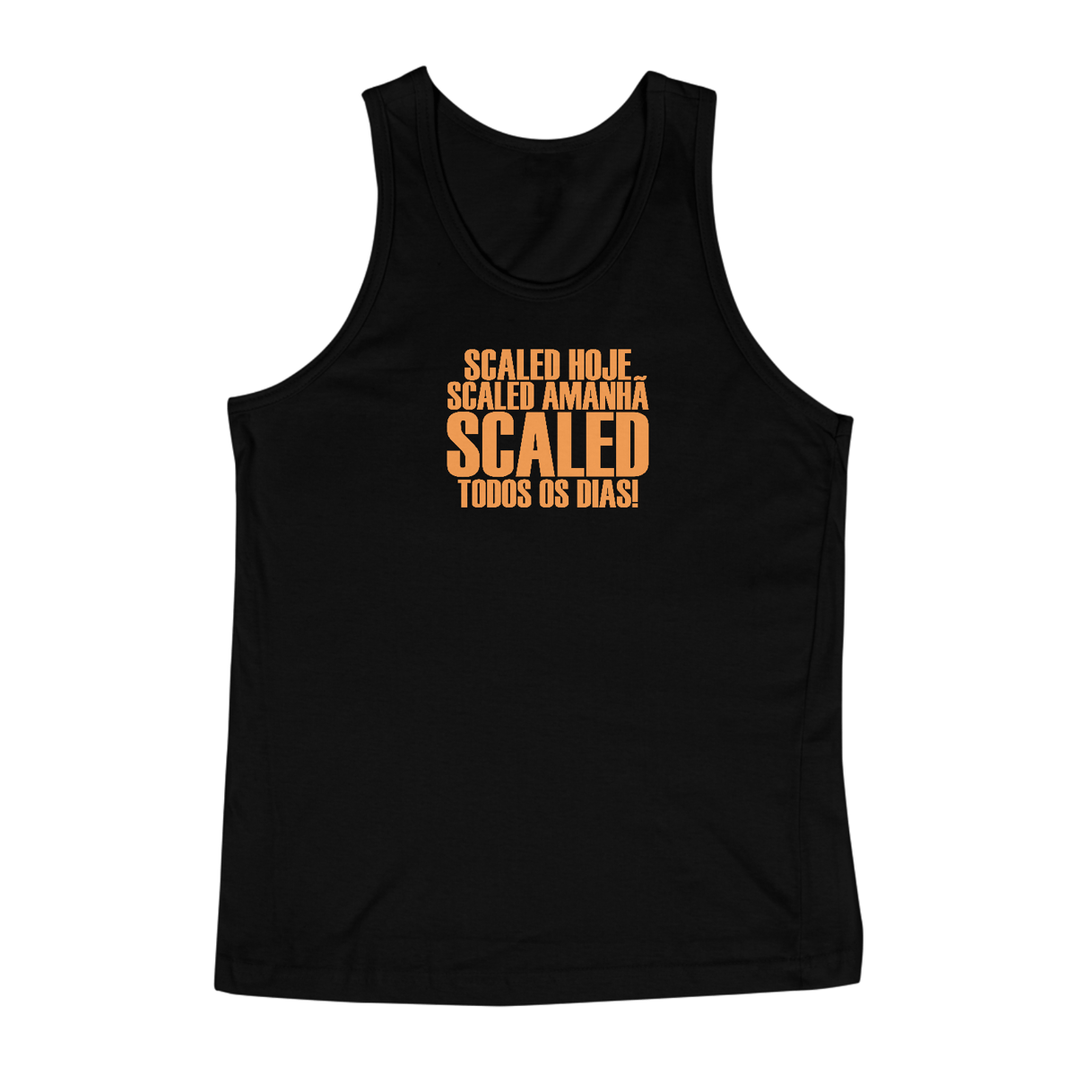 Nome do produto: Scaled Forever - letras laranjas