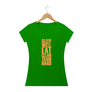 Nome do produto Mantra da atleta - letras laranjas