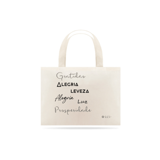 Nome do produto Ecobag Mensagens de Luz