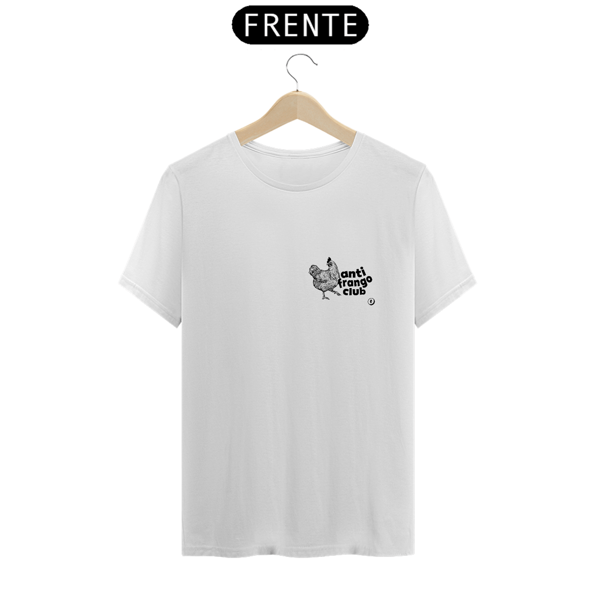 Nome do produto: Camiseta Anti Frango Club