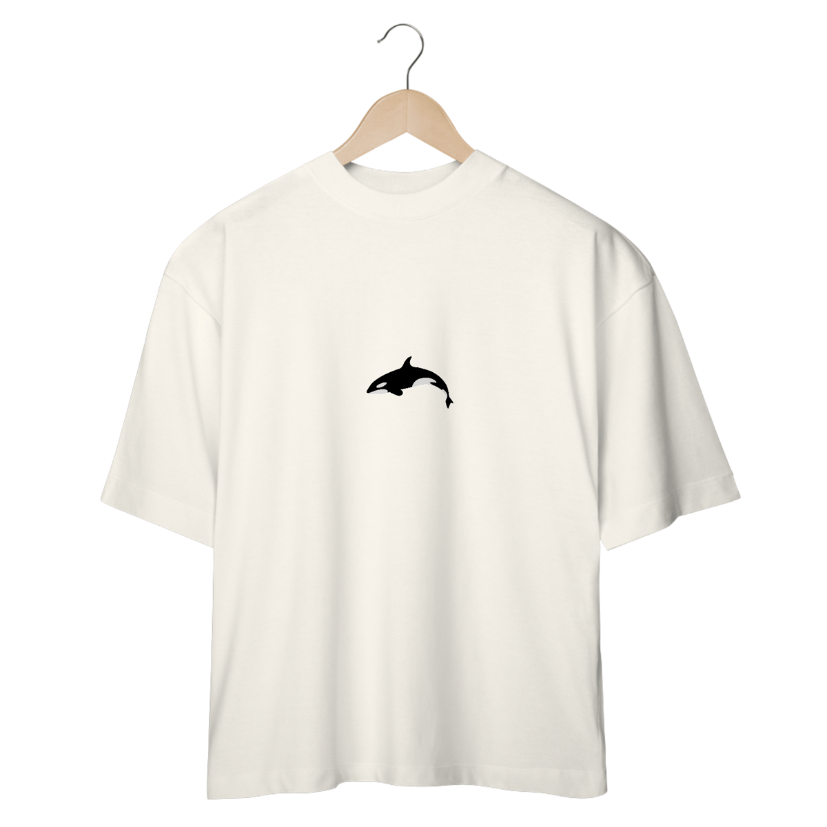 Nome do produto: Camiseta Oversized Baleia