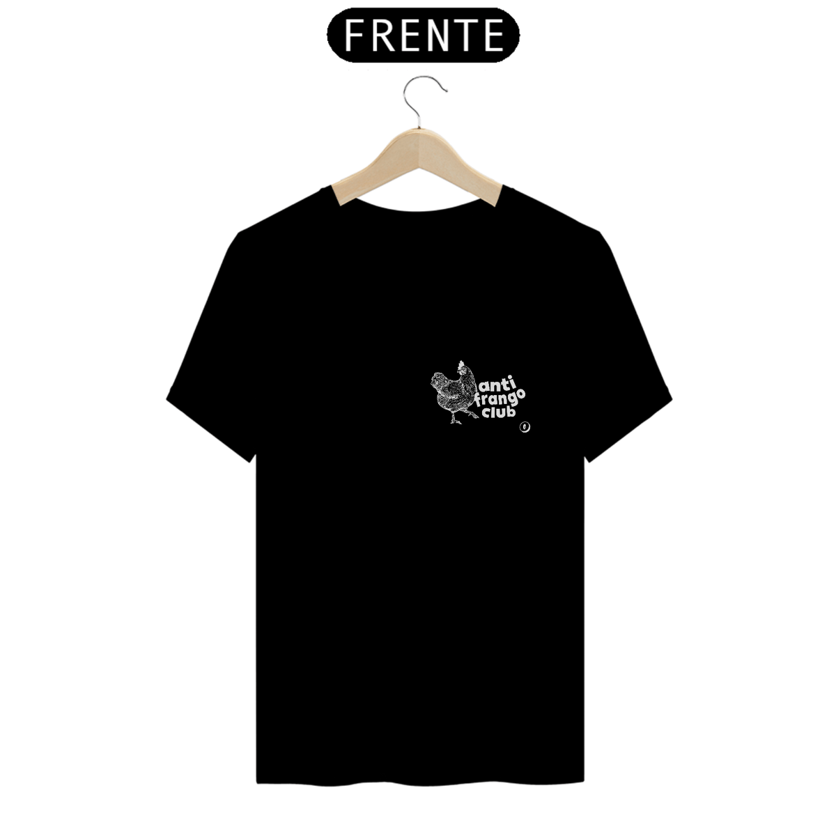 Nome do produto: Camiseta Anti Frango Club