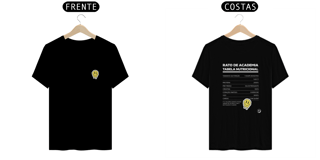 Nome do produto Camiseta Rato de Academia