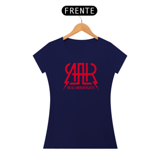 Nome do produto Camiseta THE ALL-AMERICAN REJECTS Feminina Baby Look Logo Vermelho