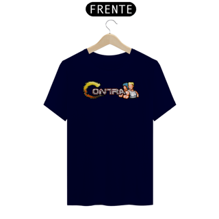 Nome do produto Camiseta NES Contra 1 - Logo e Personagens - Quality