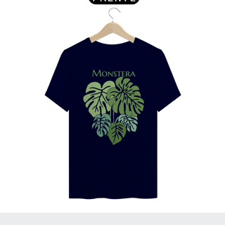 Nome do produto Camiseta Costela-de-Adão (Monstera Deliciosa) Botânica
