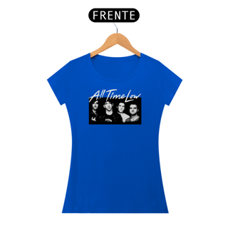 Nome do produto Camiseta ALL TIME LOW Baby Look Banda e Logo