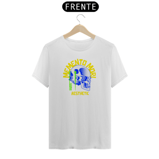 Nome do produto Camiseta Skull Memento Mori Aesthetic Pixels