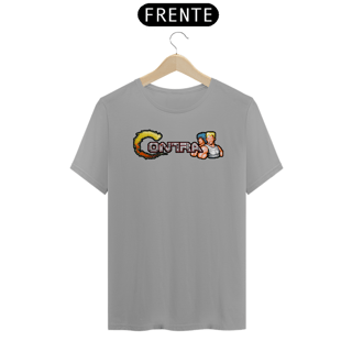 Nome do produto Camiseta NES Contra 1 - Logo e Personagens - Quality