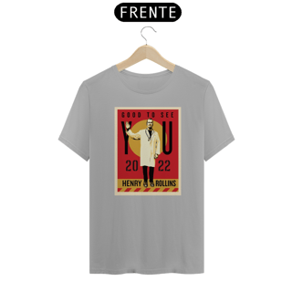 Nome do produto Camiseta Henry Rollins (Rollins Band) Good to See you Tour 2022