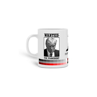 Nome do produto Caneca Trump President Dont Tread on Me