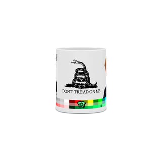 Nome do produto Caneca Trump President Dont Tread on Me