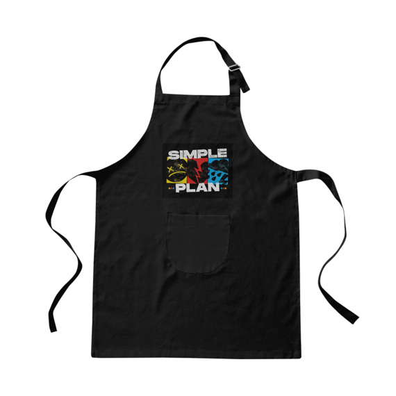 Avental Simple Plan para Churrasco