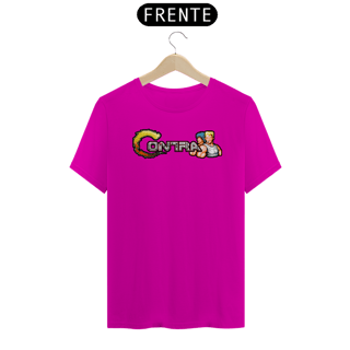 Nome do produto Camiseta NES Contra 1 - Logo e Personagens - Quality
