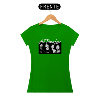 Nome do produto Camiseta ALL TIME LOW Baby Look Banda e Logo