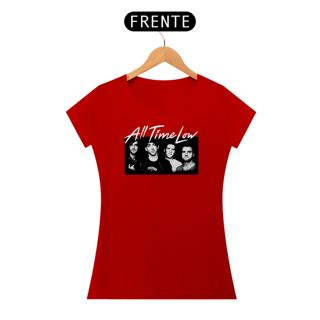 Nome do produto Camiseta ALL TIME LOW Baby Look Banda e Logo