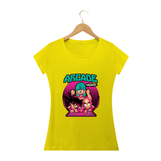 Nome do produto camiseta feminina arcade game