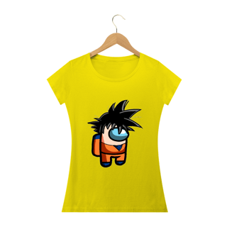 Nome do produto camiseta feminina goku chibi