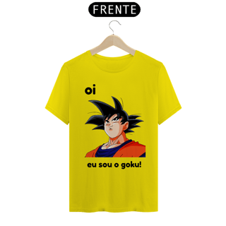 Nome do produto camiseta t-shirt quality '' oi eu sou o goku '' 