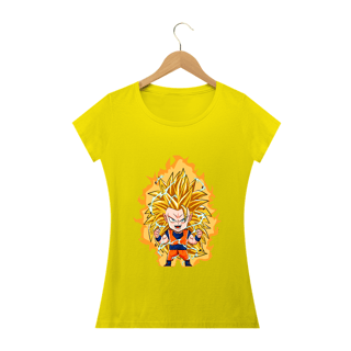 Nome do produto camiseta feminina goku ss3