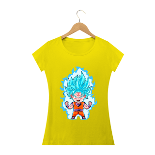 Nome do produto camiseta feminina goku blue