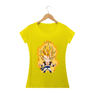 Nome do produto camiseta feminina gogeta chibi