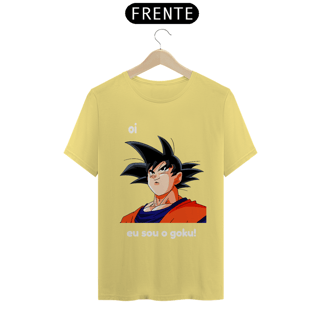 Nome do produto camiseta estonada ''oi eu sou o goku''