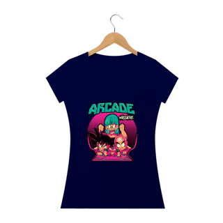 Nome do produto camiseta feminina arcade game
