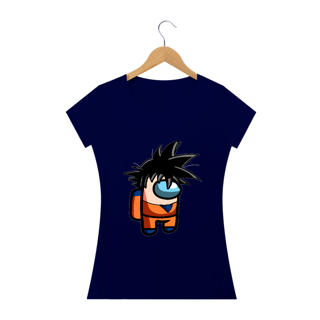 Nome do produto camiseta feminina goku chibi