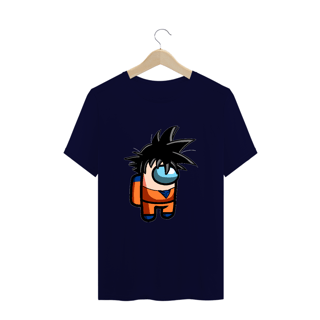 Nome do produto camiseta plus size goku chibi