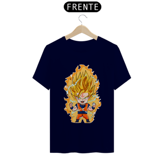 Nome do produto camiseta t-shirt quality goku ss2 chibi