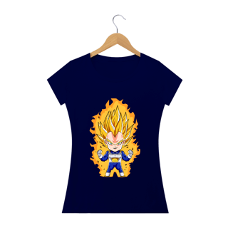 Nome do produto camiseta feminina vegeta chibi