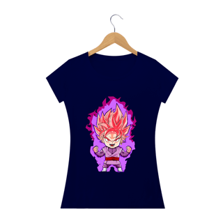 Nome do produto camiseta feminina goku blue