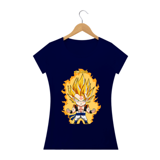 Nome do produto camiseta feminina gogeta chibi