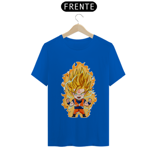 Nome do produto camiseta t-shirt quality goku ss2 chibi