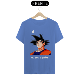 camiseta estonada ''oi eu sou o goku''