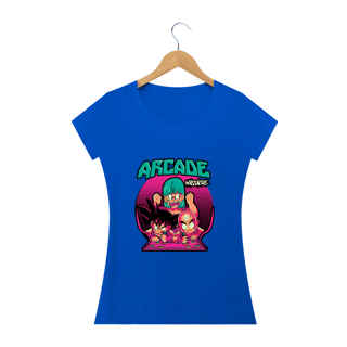 Nome do produto camiseta feminina arcade game