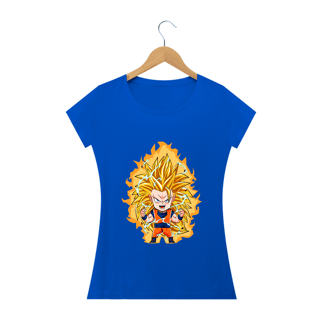 Nome do produto camiseta feminina goku ss3