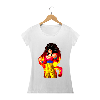 Nome do produto camiseta feminina goku ss4