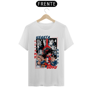 Nome do produto camiseta t-shirt quality goku e vegeta 