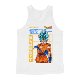 Nome do produto regata masc goku blue