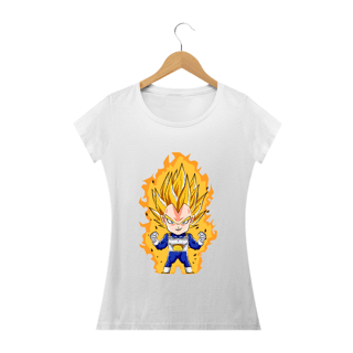 Nome do produto camiseta feminina vegeta chibi