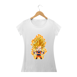 Nome do produto camiseta feminina goku ss2