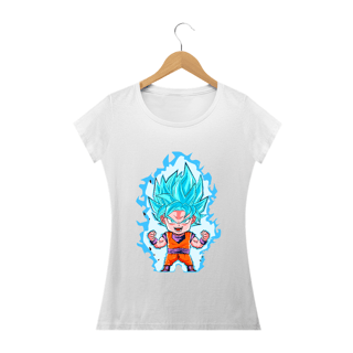Nome do produto camiseta feminina goku blue