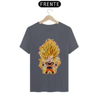Nome do produto camiseta t-shirt quality goku ss2 chibi