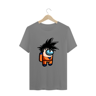 Nome do produto camiseta plus size goku chibi