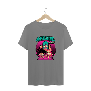 Nome do produto camiseta plus size arcade