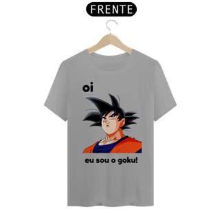Nome do produto camiseta t-shirt quality '' oi eu sou o goku '' 