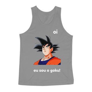 Nome do produto regata masc '' oi eu sou o goku ''